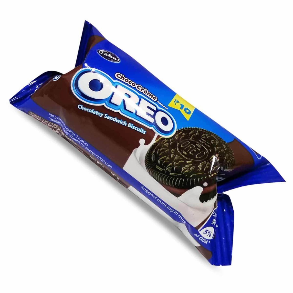 Cadbury Oreo Original Vanilla Creme Biscuits – 50g