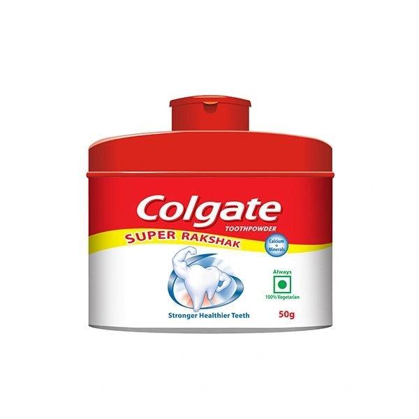 Colgate Super Rakshak Tooth Powder with Calcium & Minerals – 50g