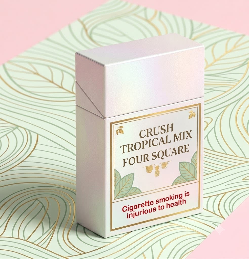 Four Square Crush Tropical Mix Cigarettes – Pack of 10