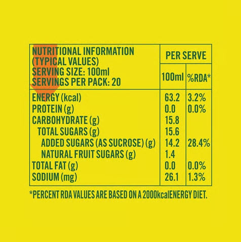 Frooti Mango Drink - 2 Ltr