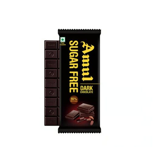 Amul Sugar Free Dark Chocolate Bar