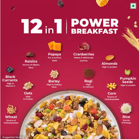 Kellogg's Muesli Fruit, Nut & Seeds