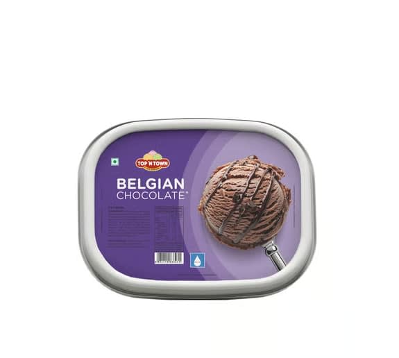 Top N Town Belgian Chocolate Ice Cream Tub