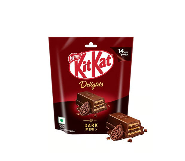 KitKat Delights Dark Minis Wafer Chocolate Pack