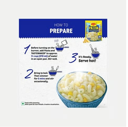 Maggi Pazzta Cheese Macaroni Instant Pasta
