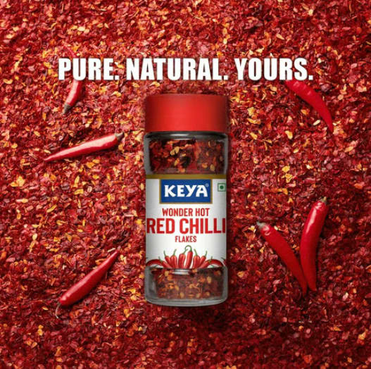 Keya Red Chilli Flakes