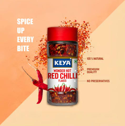 Keya Red Chilli Flakes