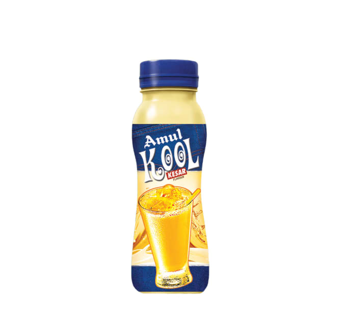 Amul Kool Kesar Flavoured Milk – 180 ml