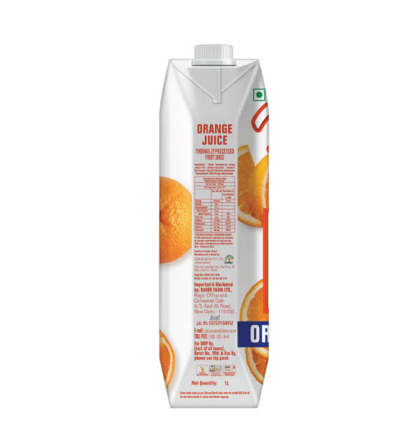 Real Activ Orange Juice 1 Ltr