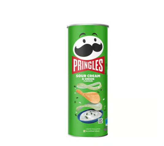 Pringles Sour Cream & Onion Potato Chips