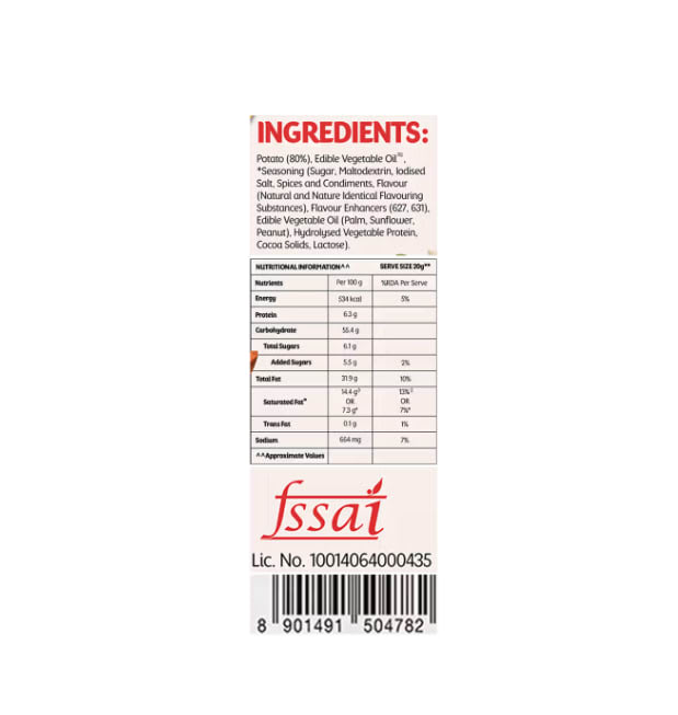 Lay's West Indies Hot n Sweet Chilli Flavour Potato Chips