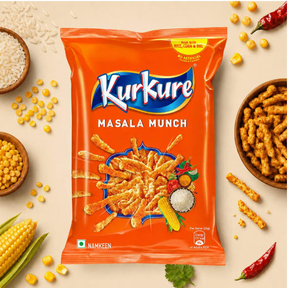 Kurkure Masala Munch Crisps - 75 g
