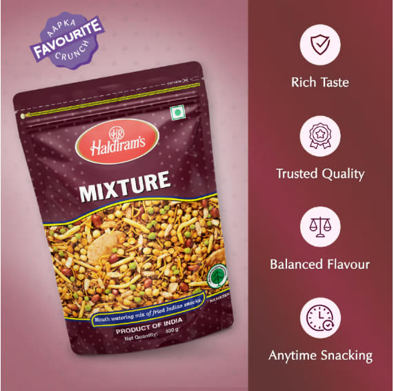 Haldiram's Mixture Namkeen – Traditional Indian Snack