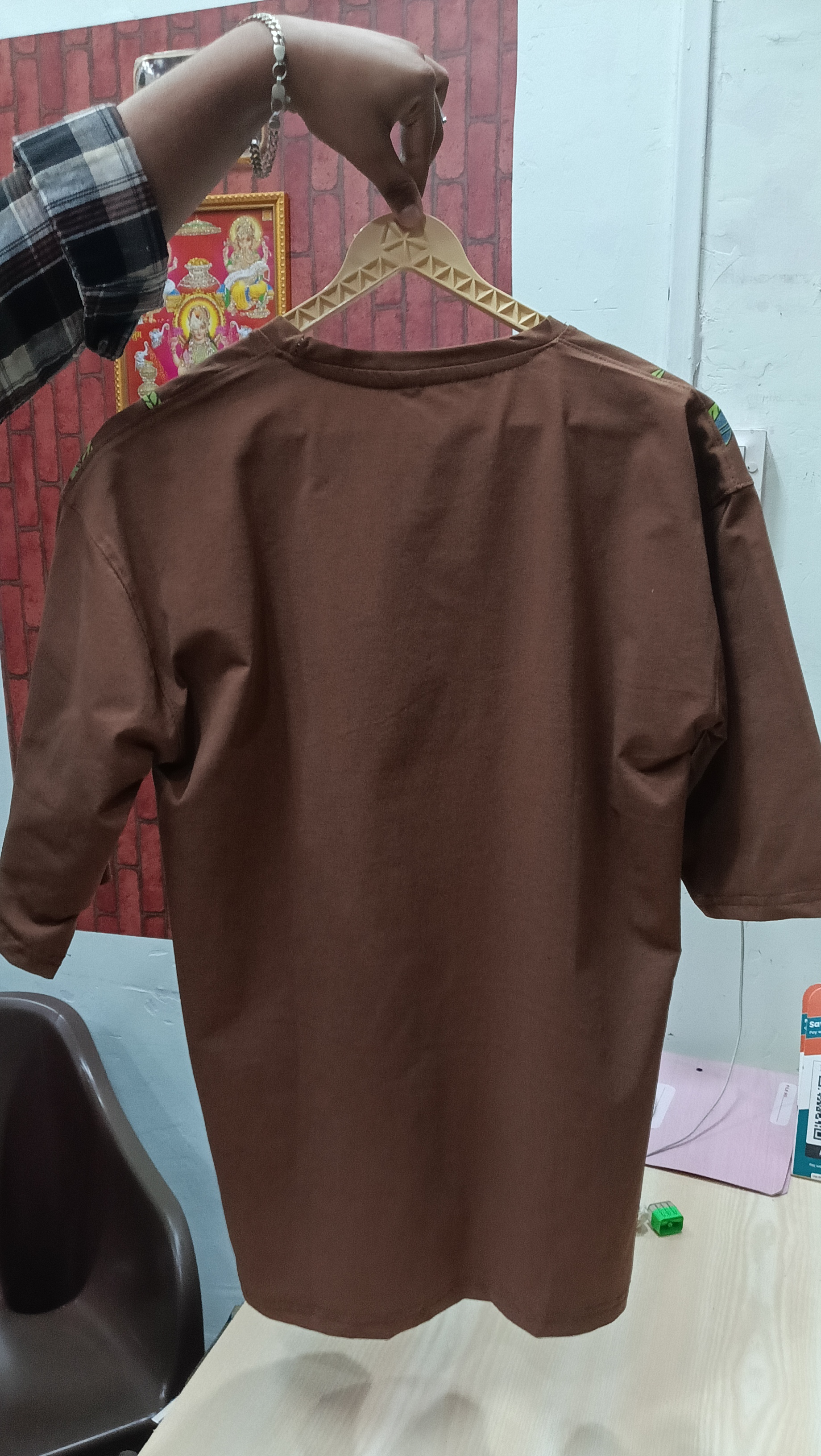 Down Shoulder T-Shirt Babu men's wear