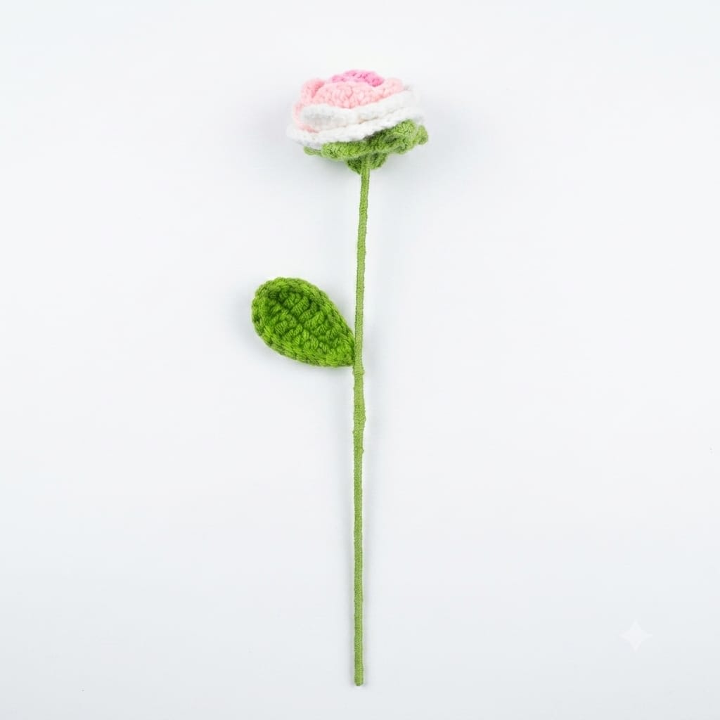Handmade Crochet Rose