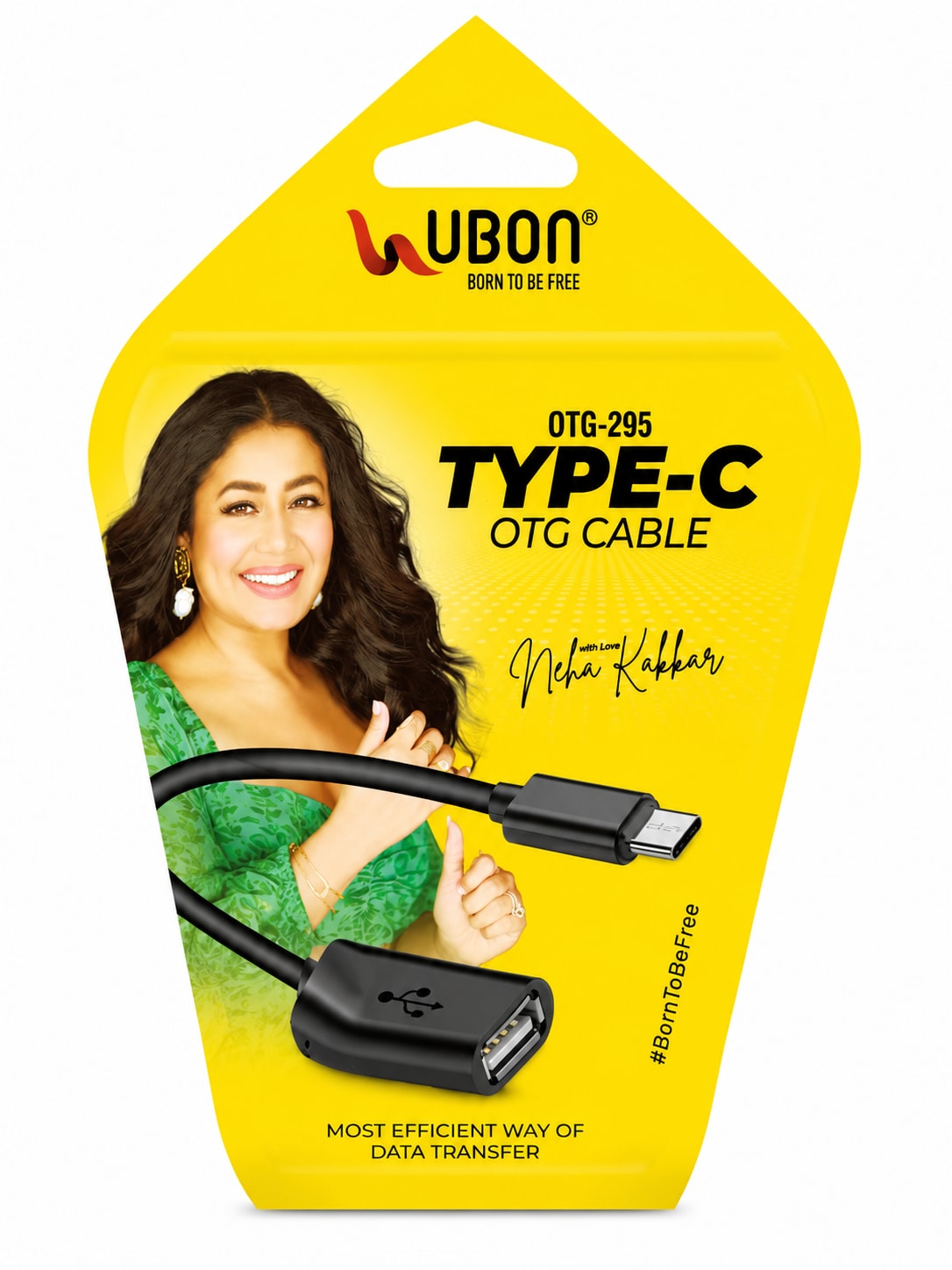 UBON OTG-295 USB Type-C Male to USB 3.0 Female OTG Cable