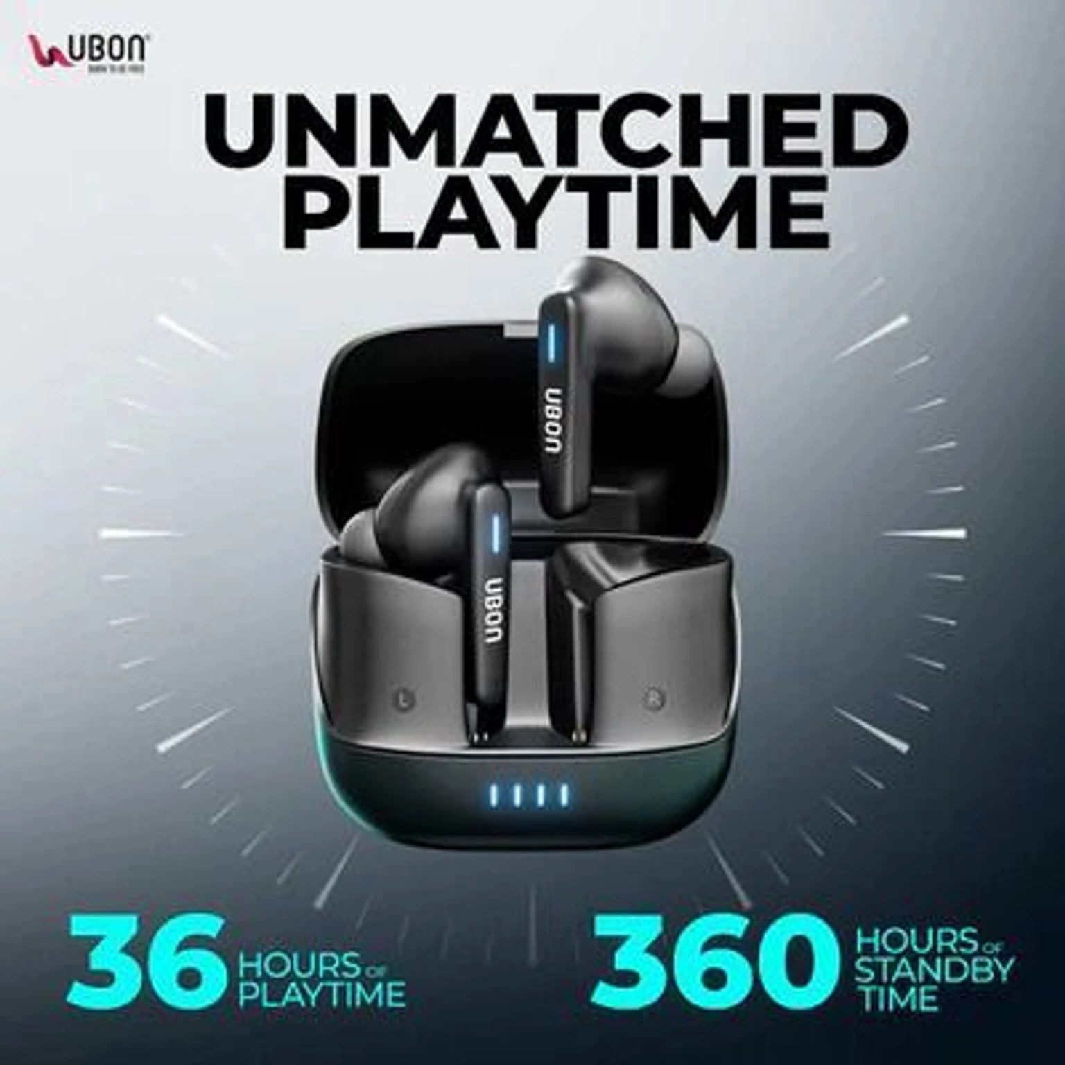 UBON Topper J23 Wireless Earbuds