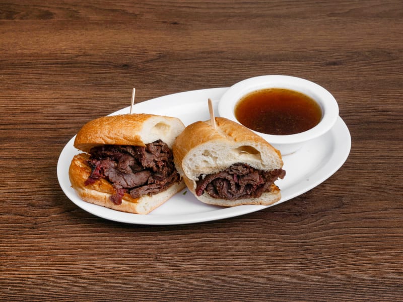 French Beef Dip Sandwich