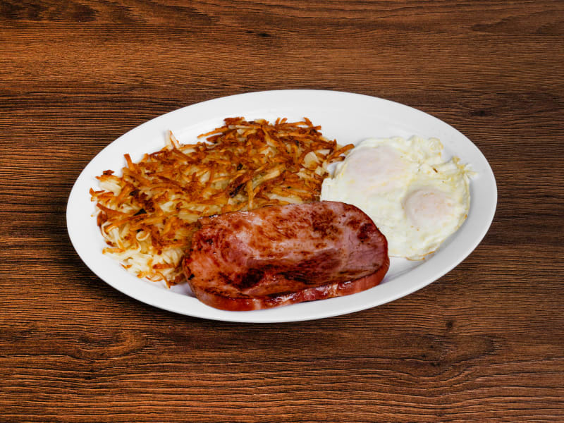 Grilled Ham & Eggs