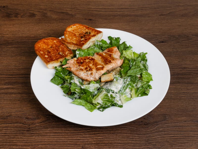 Salmon Caesar Salad
