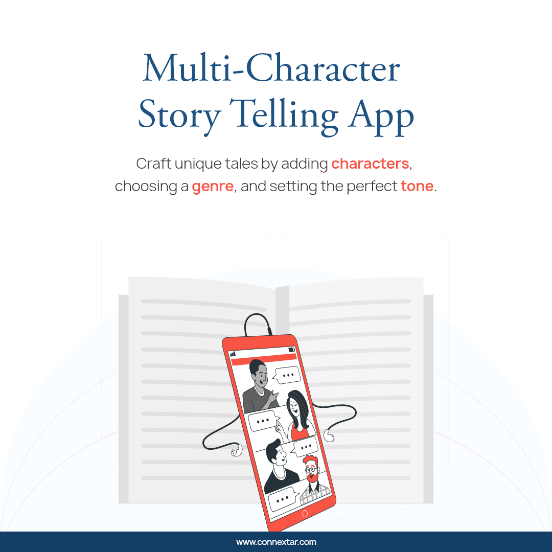 RAG-Driven Multi-Character Storytelling Application