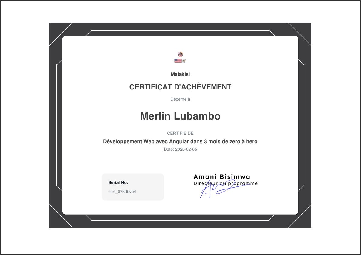 Certificate Image