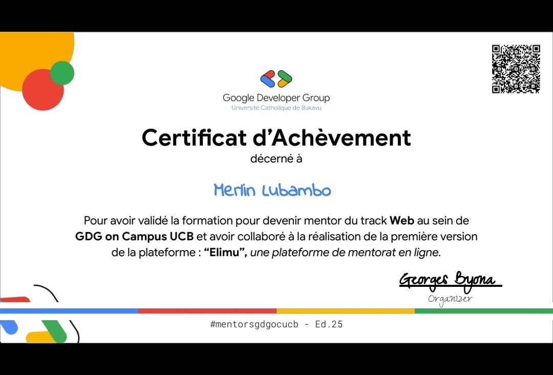 Certificate Image