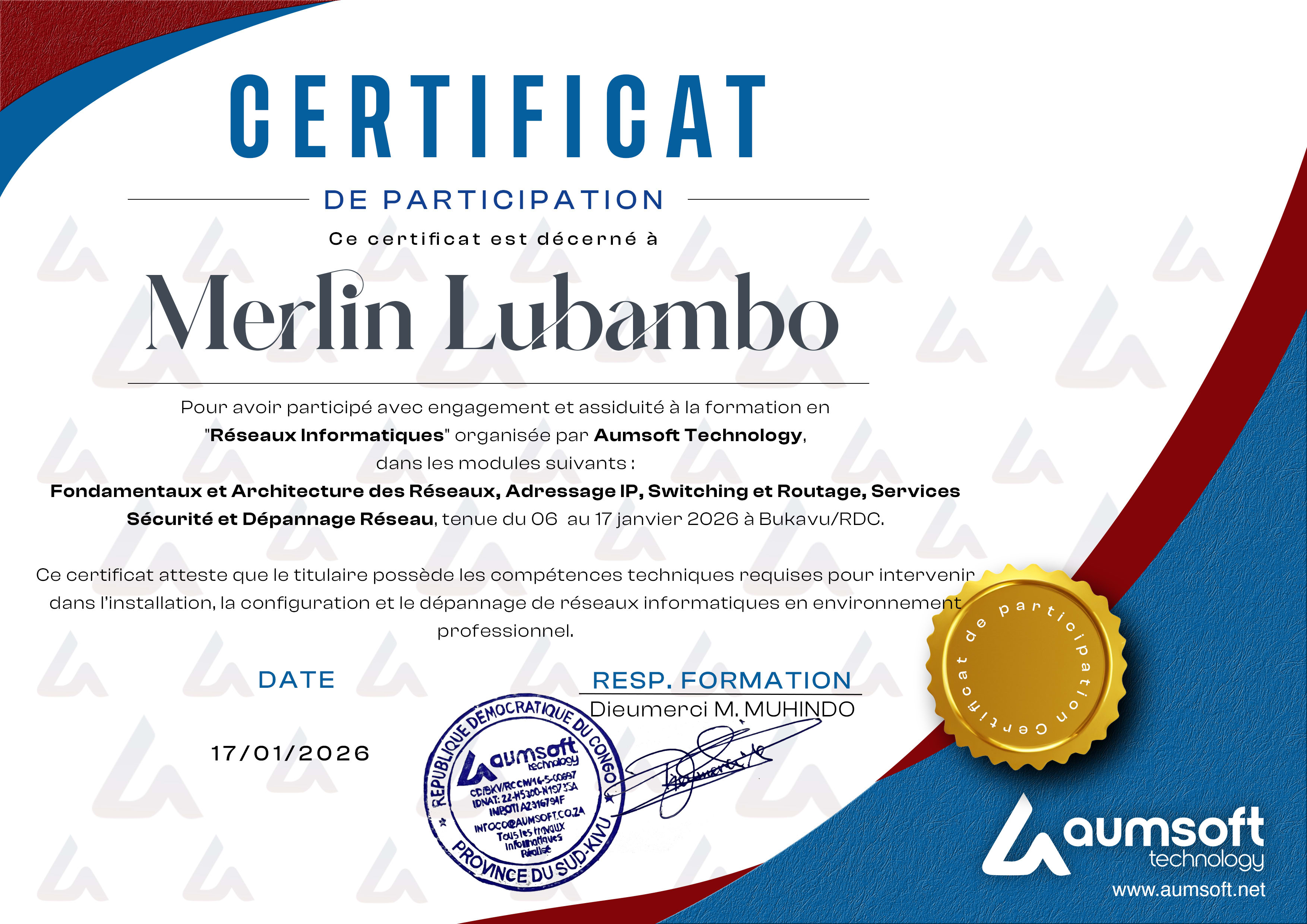 Certificate Image