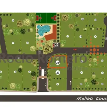 #954 - Lote en conjunto cerrado en Villa del Rosario en venta de 356m² - 2