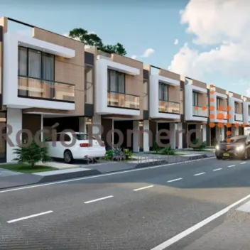 #1290 - Casa en conjunto cerrado en Los Patios en venta de 76.73m², 2 habitaciones y 1 parqueadero - 2