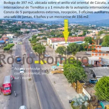 #2122 - Bodega en arriendo en Villa del Rosario de 396m² - 17