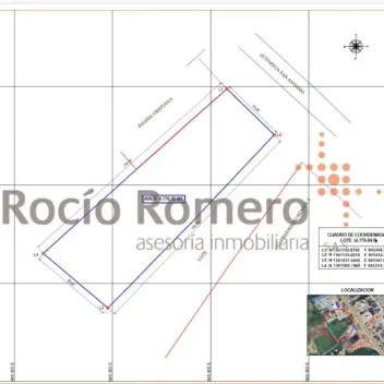 #2537 - Lote en venta en Villa del Rosario de 4775m² - 2