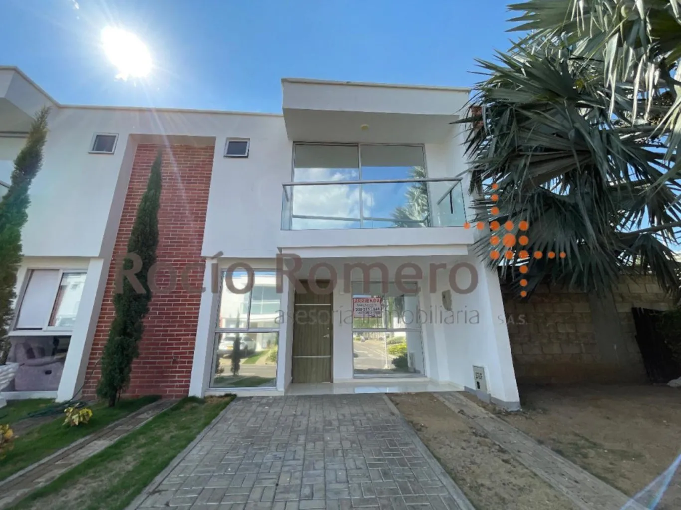#72 - Casa en conjunto cerrado en Villa Del Rosario en arriendo de 118m², 3 habitaciones y 2 parqueaderos - 1