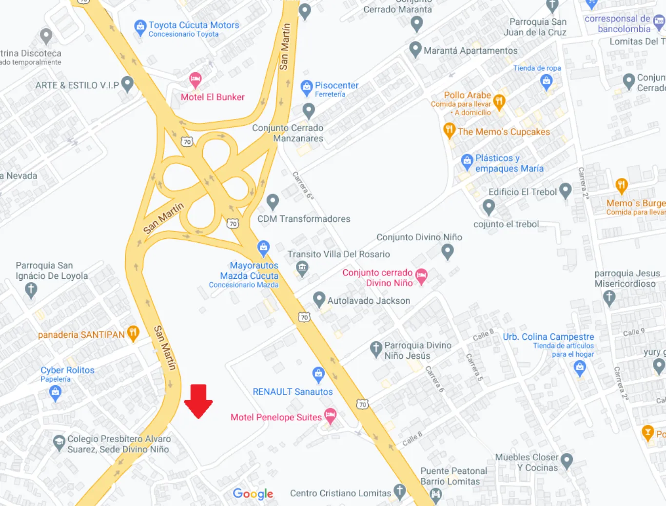 #625 - Lote en Cúcuta en venta de 28135m² - 1