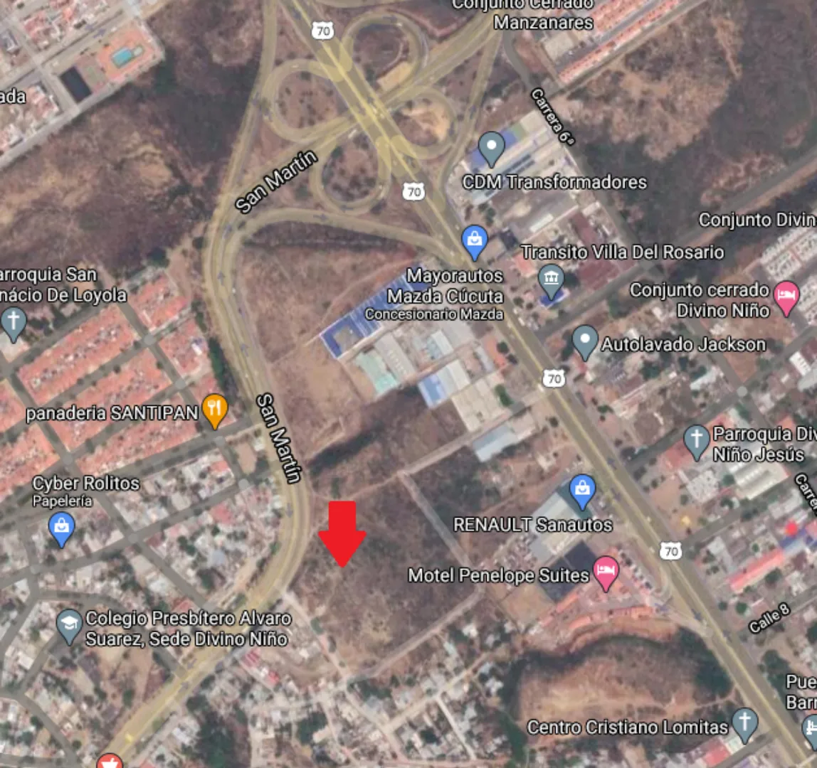#625 - Lote en Cúcuta en venta de 28135m² - 3