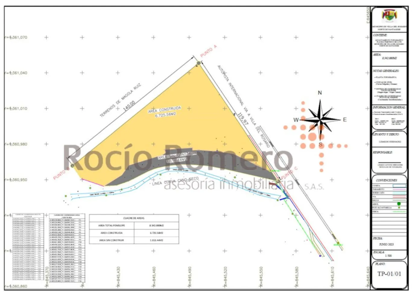 #905 - Lote en Villa del Rosario en venta de 8342m² - 2