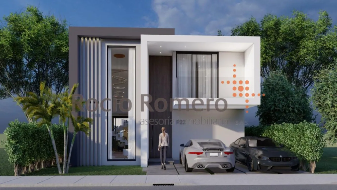 #962 - Casa en conjunto cerrado en Villa del Rosario en venta de 195m², 3 habitaciones y 2 parqueaderos - 1