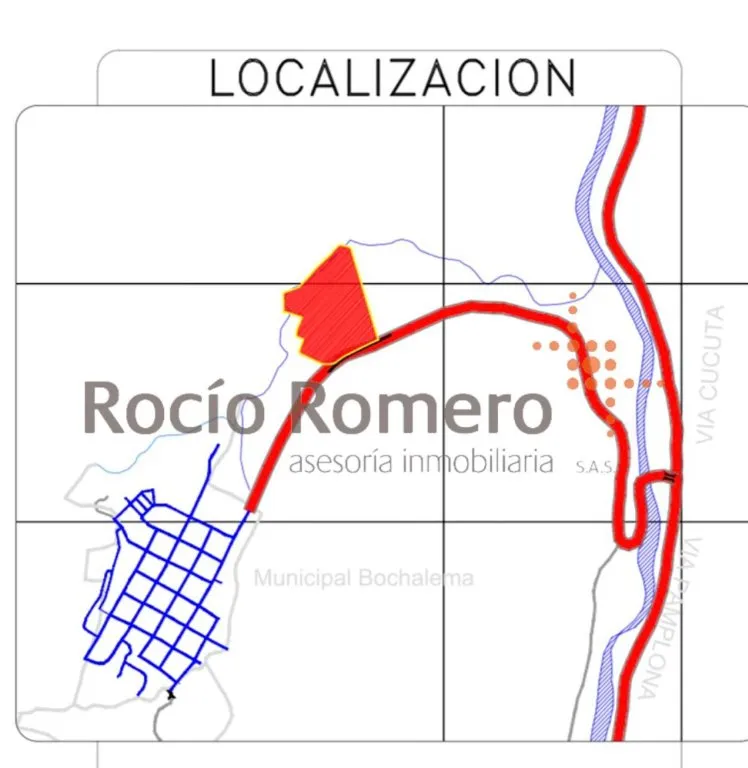 #973 - Lote en Bochalema en venta de 88000m² - 2