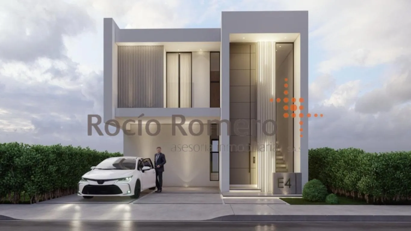 #1017 - Casa en conjunto cerrado en Villa del Rosario en venta de 216m², 3 habitaciones y 2 parqueaderos - 1