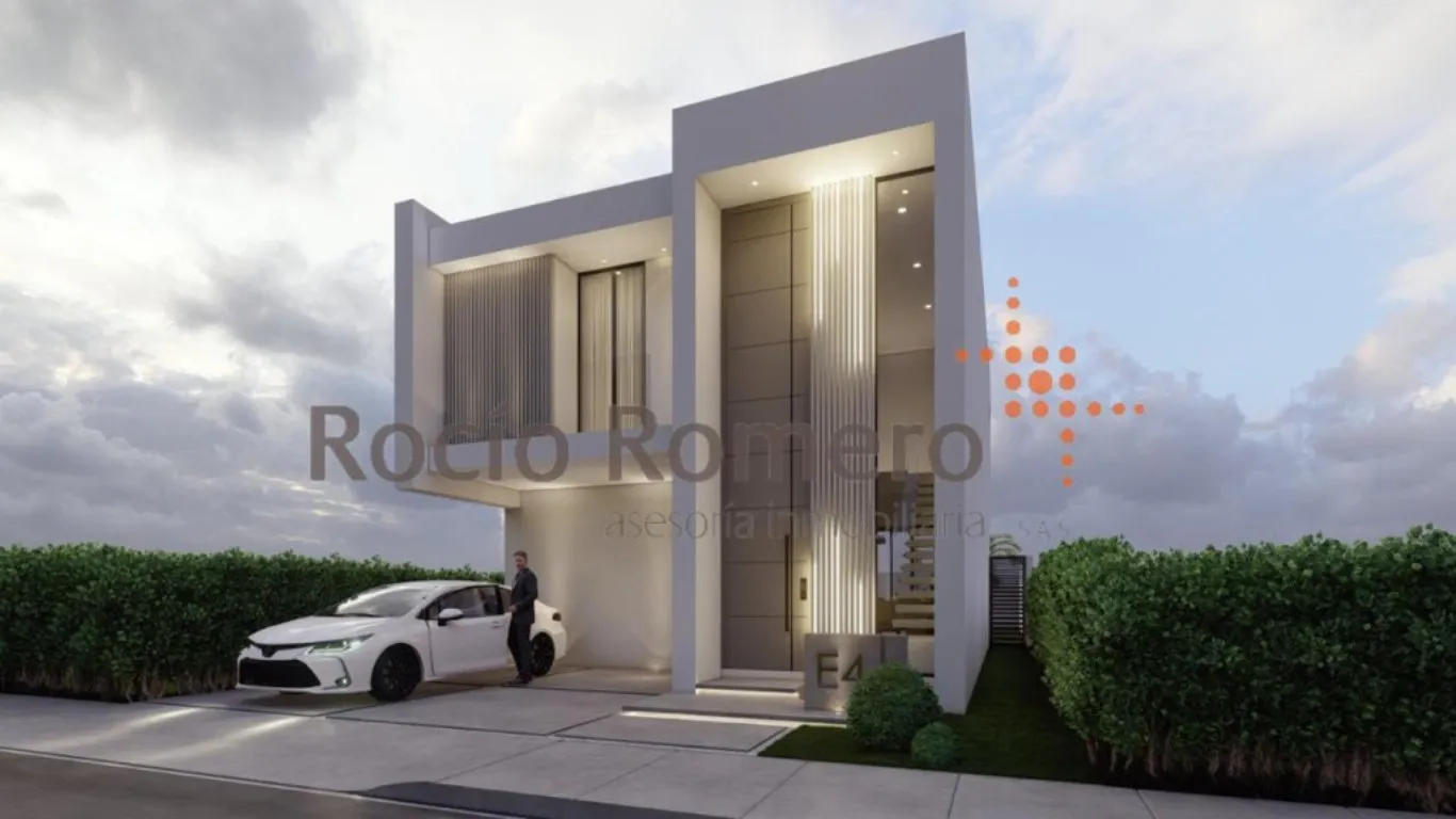 #1017 - Casa en conjunto cerrado en Villa del Rosario en venta de 216m², 3 habitaciones y 2 parqueaderos - 2