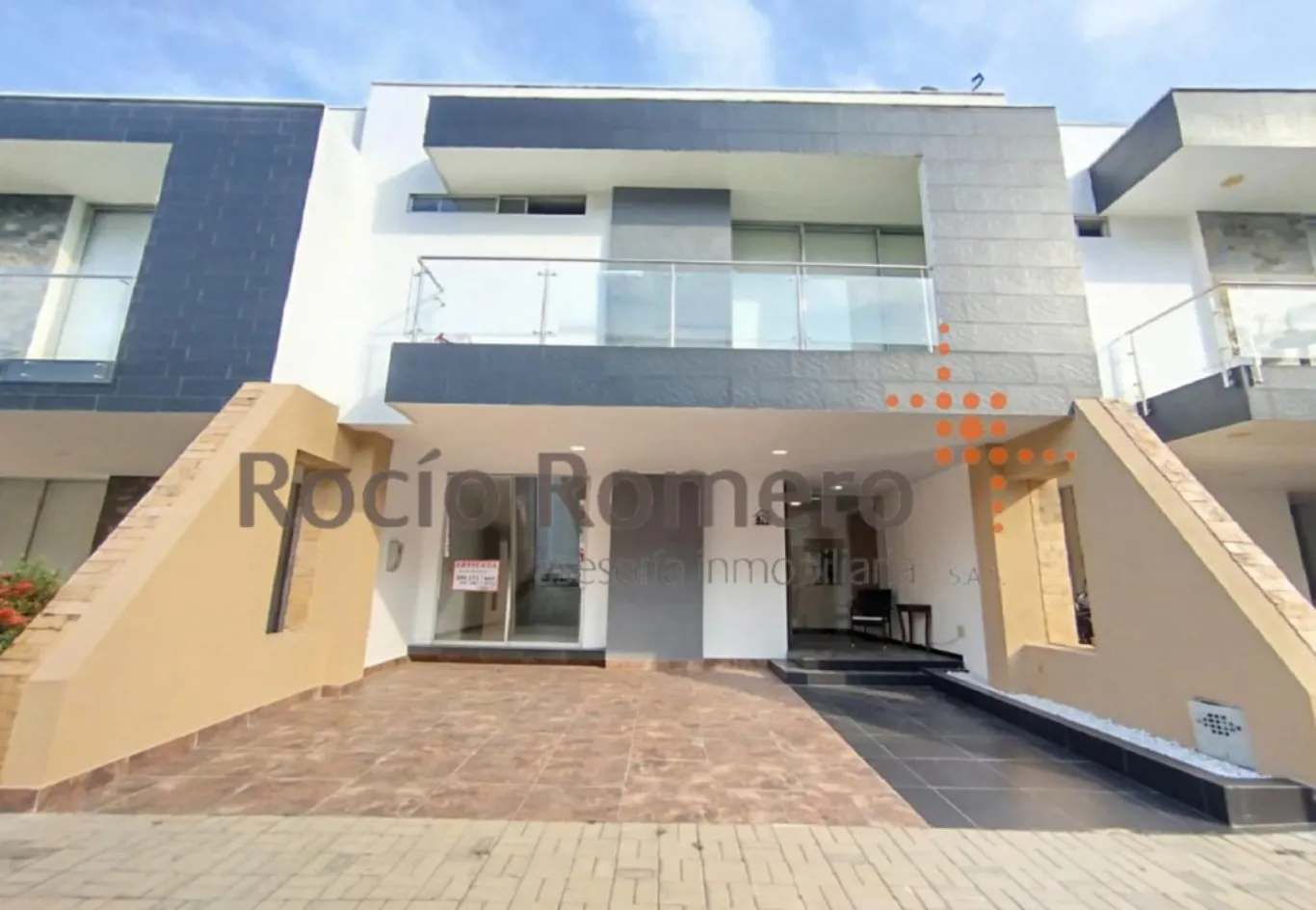 #1261 - Casa en conjunto cerrado en El Pórtico en arriendo de 180m², 3 habitaciones y 2 parqueaderos - 2