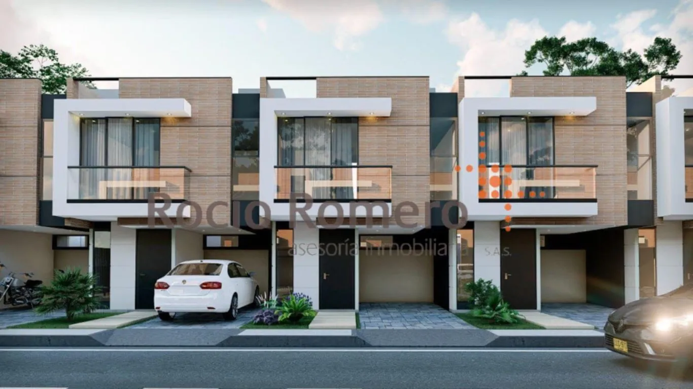 #1290 - Casa en conjunto cerrado en Los Patios en venta de 76.73m², 2 habitaciones y 1 parqueadero - 1