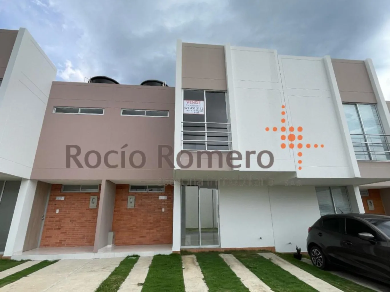 #1429 - Casa en conjunto cerrado en Villa Del Rosario en venta de 78m², 3 habitaciones y 2 parqueaderos - 1