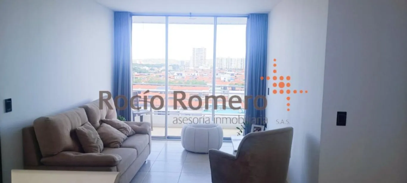 #1491 - Apartamento en Cúcuta en venta de 80m², 3 habitaciones y 2 parqueaderos - 2