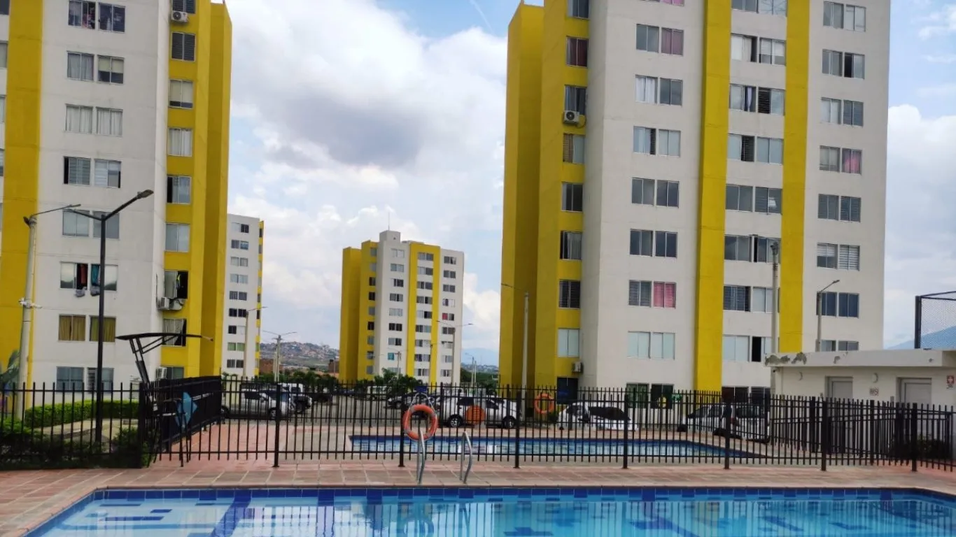 #1564 - Apartamento en Villa Del Rosario en venta de 50m², 3 habitaciones y 1 parqueadero - 1