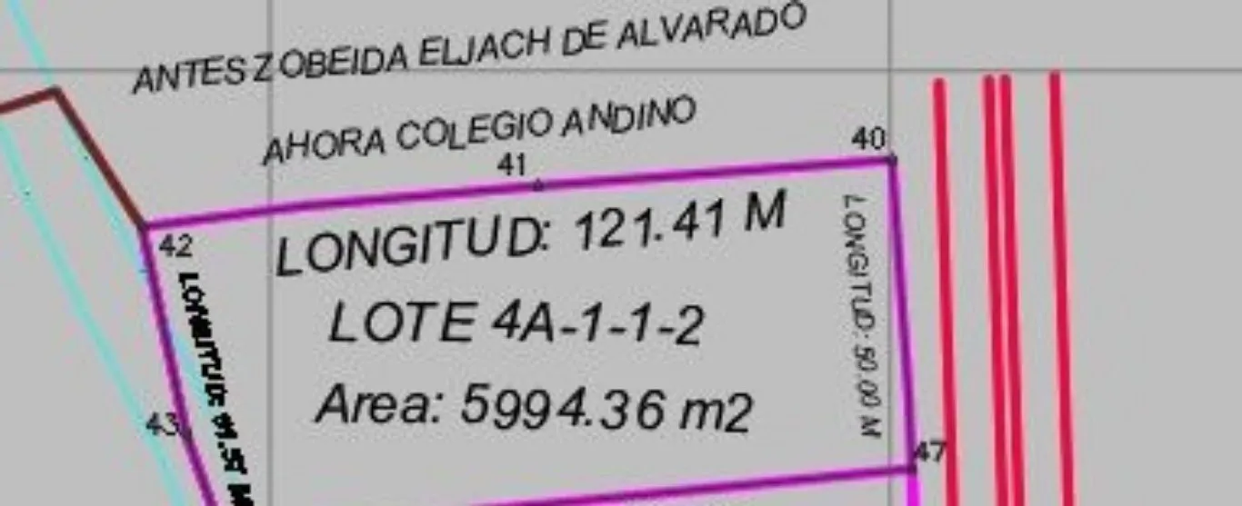 #1720 - Lote en Cúcuta en venta de 5994.36m² - 4