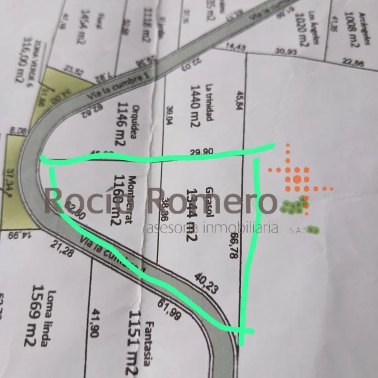 #1759 - Lote en Chinácota en venta de 2.504m² - 4