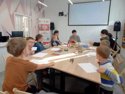 Увлекательное занятие в Рузской библиотеке