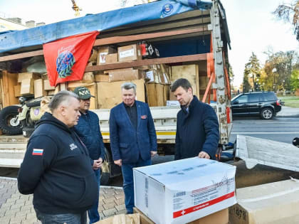 Гуманитарная помощь от «Единой России» для солдат и мирных жителей