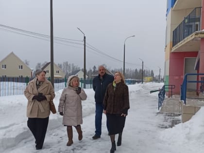 Рабочая встреча заместителя главы Наро-Фоминского г.о. в Петровской школе